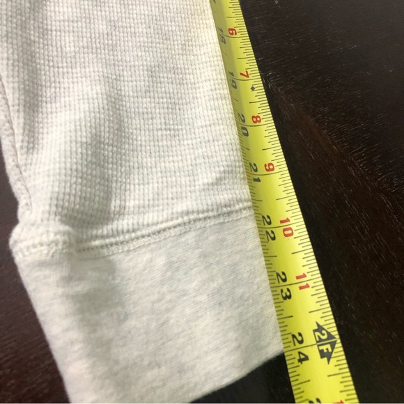 US POLO ASSN Men’s Thermal Waffleknit Long Sleeve Pullover Shirt Oatmeal Sz XXL - Picture 13 of 13